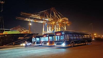  اتوبوس‌های جدید به تهران رسیدند+فیلم