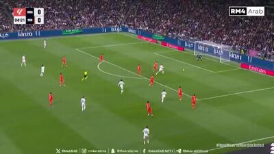  ویدیو: گل اول رئال مادرید به رئال سوسیداد توسط گونزالو گارسیا