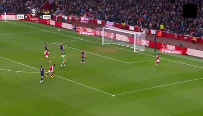  ویدیو: گل اول آرسنال به ویگان توسط مادوئکه