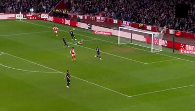  ویدیو: گل دوم آرسنال به ویگان توسط مارتینلی