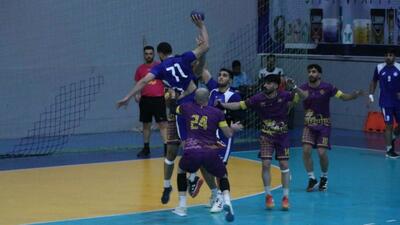  تداوم صدرنشینی استقلال کازرون در پایان هفته پرهیجان لیگ برتر هندبال