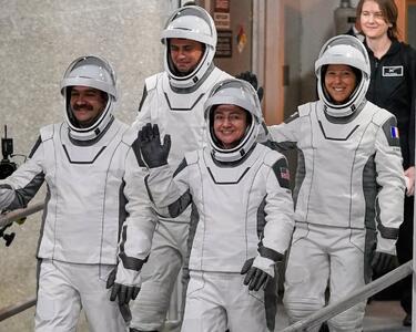  ورود چهار فضانورد جدید با موشک اسپیس‌ایکس به ایستگاه فضایی بین‌المللی؛ بازگشت ISS به ظرفیت کامل