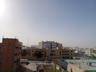  غلظت گرد و غبار ایلام هم اکنون ۵ برابر حد مجاز است