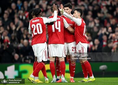  برد پرگل و راحت آرسنال در جام حذفی انگلیس