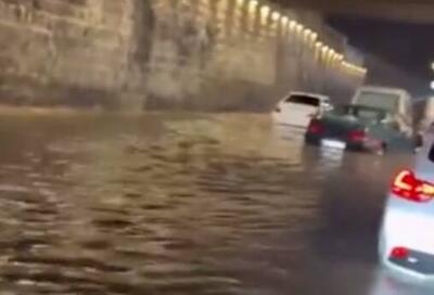  فیلم/ آبگرفتگی شدید در معابر تبریز