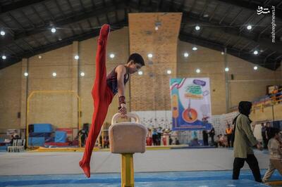  عکس/ المپیاد استعدادهای برتر-  ژیمناستیک