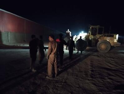  مهار آتش‌سوزی کارخانه کاشی و سرامیک در ابرکوه