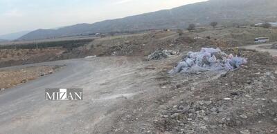  تذکر دادگستری ایلام به شهرداری درباره تخلیه نخاله‌های ساختمانی در مسیر نمایشگاه بین‌المللی