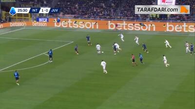  خودش جبران کرد! گل آندره آ کامبیاسو به اینتر (اینتر 1-1 یوونتوس) - پارس فوتبال