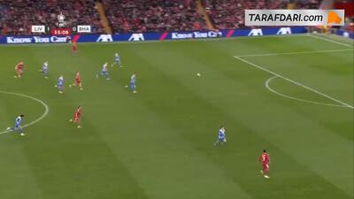  گل دومینیک سوبوسلای به برایتون (لیورپول 2-0 برایتون) - پارس فوتبال