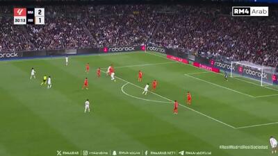  ویدیو: گل سوم رئال مادرید به رئال سوسیداد توسط والورده - پارس فوتبال