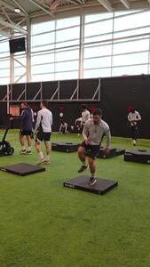  ویدئو: تکاپو در کمپ تمرینی منچستریونایتد - پارس فوتبال