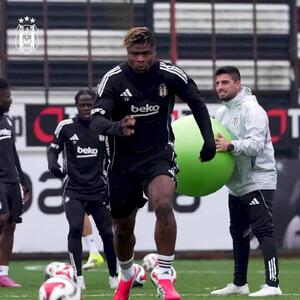  ویدئو: تمرینات بشیکتاش در آستانه بازی با باشاک‌شهیر - پارس فوتبال