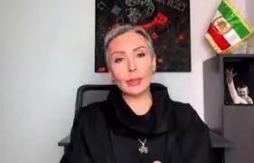  بازیگر فراری در نقش سخنگوی جنگ؛ حمایت از حمله نظامی و حمله به مخالفان+فیلم