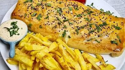  آموزش درست کردن استرامبولی ایتالیایی به سبک آشپزان حرفه ای