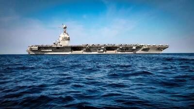  قُمار بزرگ روی آب / قوی ترین ناو جهان با نقطه ضعفی آشکار /  همه چیز درباره  ناو یو اس اس جرالد آر. فورد که راهی خاورمیانه شده است