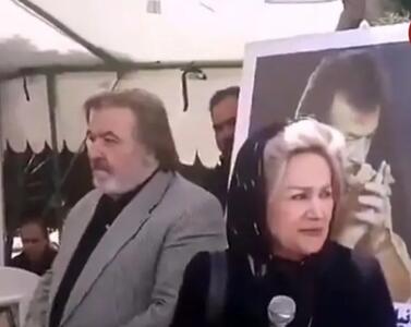  سفر در زمان؛ «تهمینه» در مراسم خاکسپاری «ایرج قادری»؛ سال 91