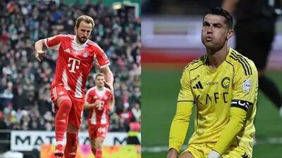  هری کین بهتر از کریستیانو رونالدو