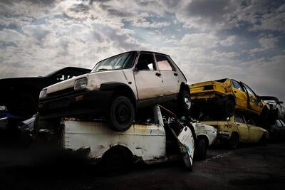  اسقاط ۲.۶ میلیون خودروی فرسوده از سال ۱۳۸۶ تاکنون