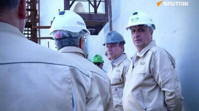  بازدید رئیس سازمان انرژی اتمی ایران از روند احداث واحدهای دوم و سوم نیروگاه اتمی بوشهر