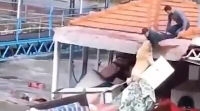  تصاویر سیلی که آنتالیای ترکیه را با خود برد