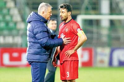  شجاع خلیل زاده برای دراگان اسکوچیچ قلب گذاشت / عکس