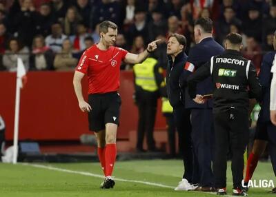  جنجال بزرگ در لالیگا: مربی اخراجی بیرون نمی‌رفت!