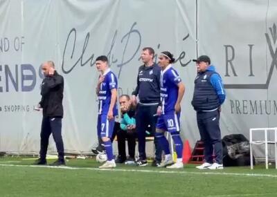  حسین‌نژاد قبل از بازی رسمی آماده شد