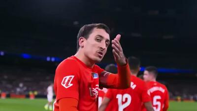  گل اول رئال سوسیداد به رئال مادرید (اویارزابال)