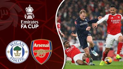  خلاصه بازی آرسنال 4 - ویگان 0