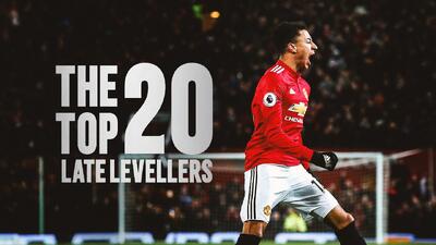  20 گل برتر منچستریونایتد در دقایق پایانی