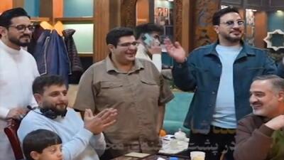  تماشای محفل ستاره‌ها در پشت صحنه محفل + فیلم