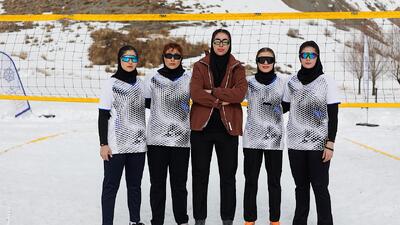  پیروز شمیران قهرمان دومین تور ملی والیبال برفی بانوان شد