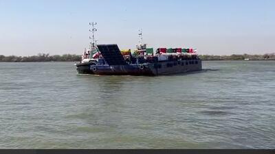  ورود پیکر پاک ۸۵ شهید دوران دفاع مقدس از طریق مرزآبی اروند به کشور