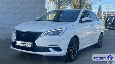  سدان ملی بهمن موتور و ایران خودرو پلاک ملی گرفت