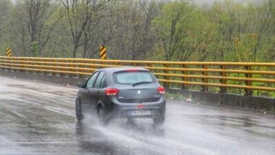  بارش برف و باران در ۴ استان/ انسداد ۹ محور در کشور
