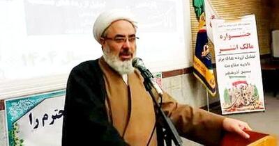  دفاع مقدس جلوه ای از غربت رزمندگان و شهداست /مالک اشتر الگویی برای تربیت نیروهای انقلابی هم‌تراز