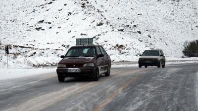 بارش برف و باران در ۴ استان/ انسداد ۹ جاده در کشور