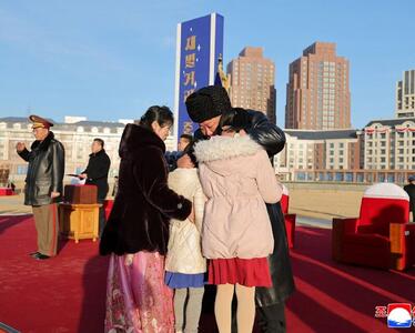  افتتاح شهرک مسکونی برای خانواده های  شهدای کره شمالی  در جنگ اوکراین (+عکس)