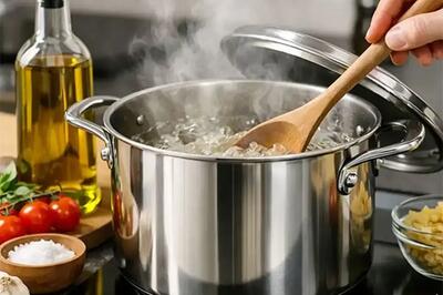  نحوه استفاده از قابلمه استیل برای اولین بار