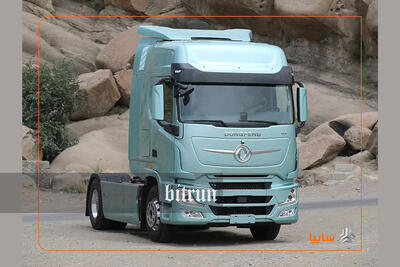  کشنده GX560 سایپا دیزل با کیفیت ترین کشنده تولید داخل شد