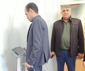  تجهیز کلینیک پزشکی ورزشی تبریز به دستگاه اتوماتیک آنالیز بدن