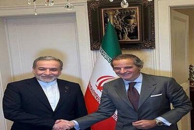  پیام گروسی پس از دیدار با عراقچی: مذاکرات فنی عمیقی داشتیم