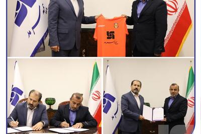  گسترش همکاری‌های بیمه‌ای میان بیمه سرمد و باشگاه برق شیراز