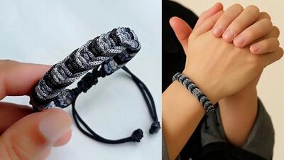  آموزش ساخت دستبند با نخ | زیبا و کم هزینه در خانه