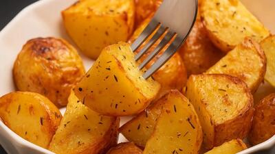  دیگه سیب زمینی سرخ نکنید / طرز تهیه شیب زمینی ترد بدون نیاز به روغن