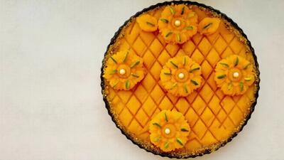  طرز تهیه حلوای شیر زعفرانی | آسان و مجلسی با تمام نکات