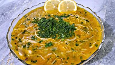  آموزش سوپ ورمیشل یه سوپ ساده و خوشمزه برای افطار