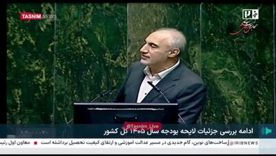  هشدار پورمحمدی در صحن علنی مجلس/ خطی از قانون جدید بانک مرکزی نقدینگی را افزایش می‌دهد+ فیلم