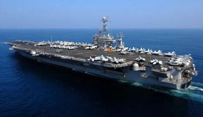  ناو هواپیمابر آبراهام لینکلن به مرزهای ایران نزدیک شد / جنگ می‌شود؟